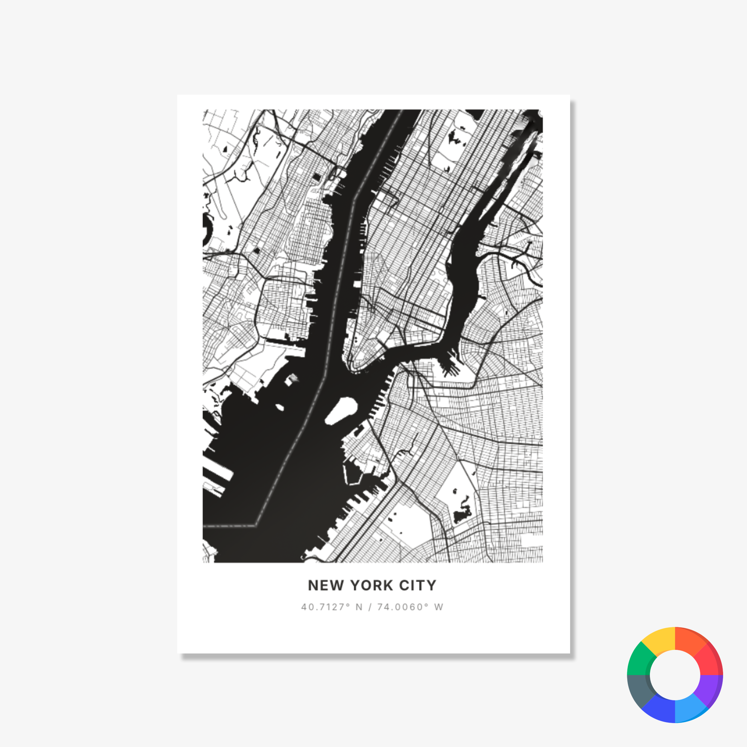 City poster - custom