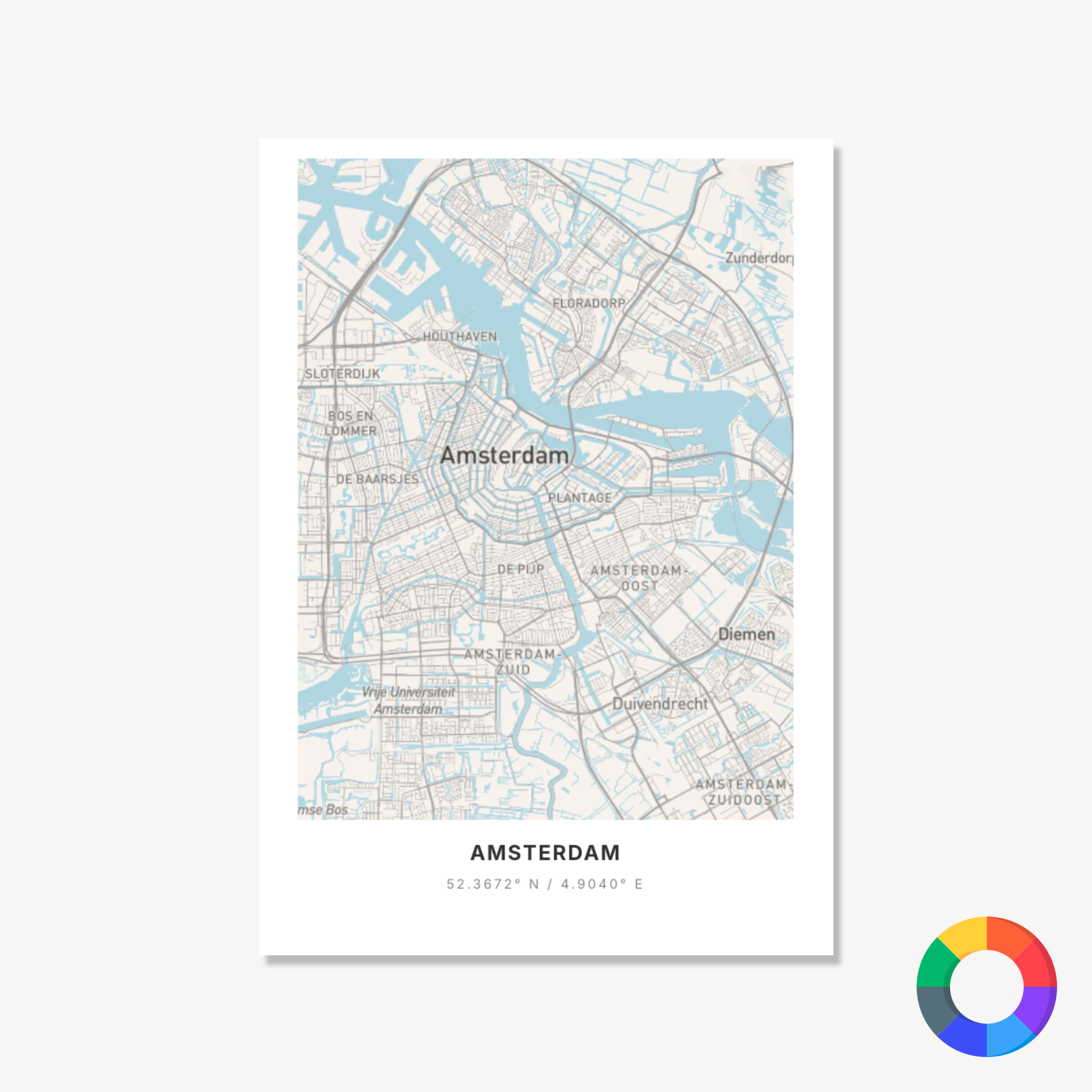 City poster - custom